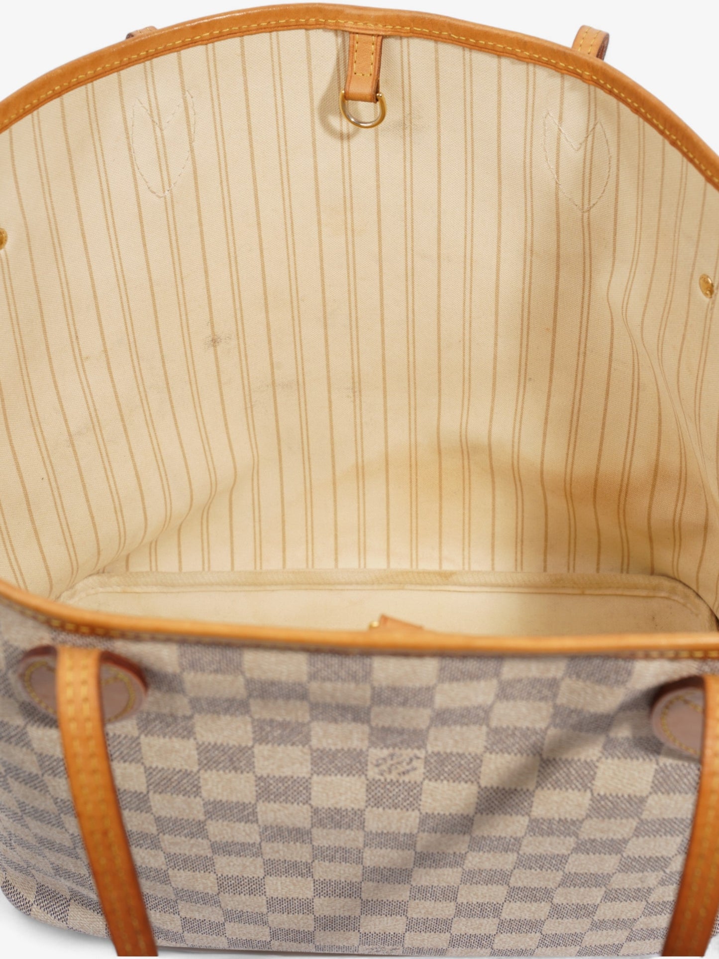 Louis Vuitton Neverfull Damier Azur Coated Canvas MM