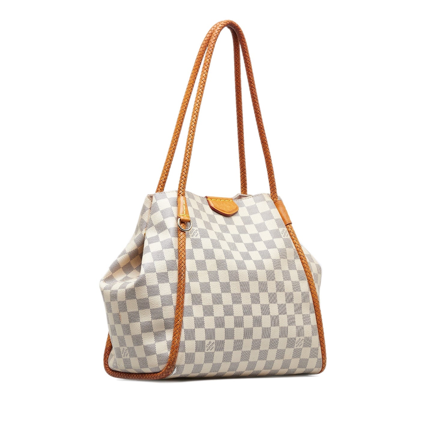 White Louis Vuitton Damier Azur Propriano Tote Bag