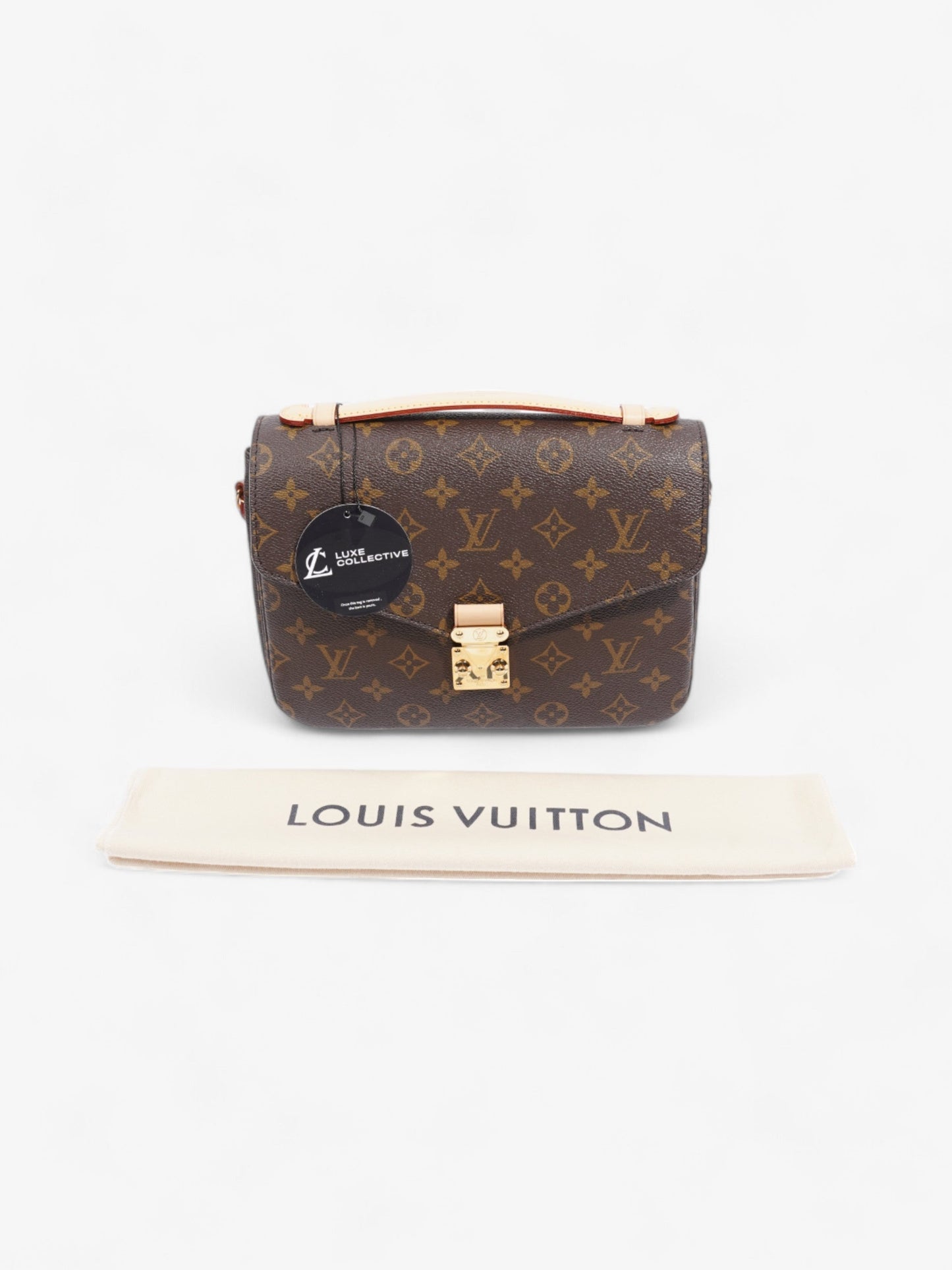 Louis Vuitton Pochette Metis Monogram Coated Canvas