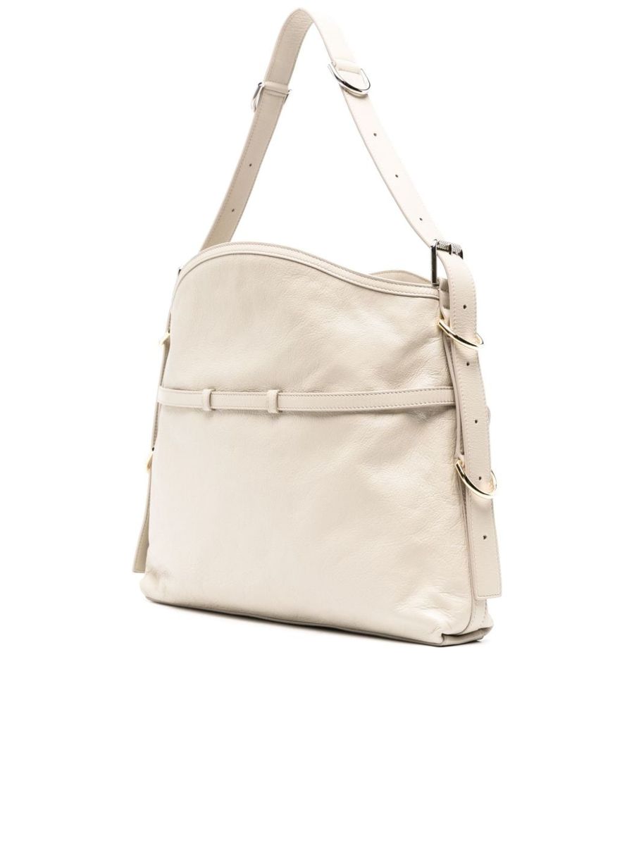 Shoulder Bag With Logo Buckle Detail
