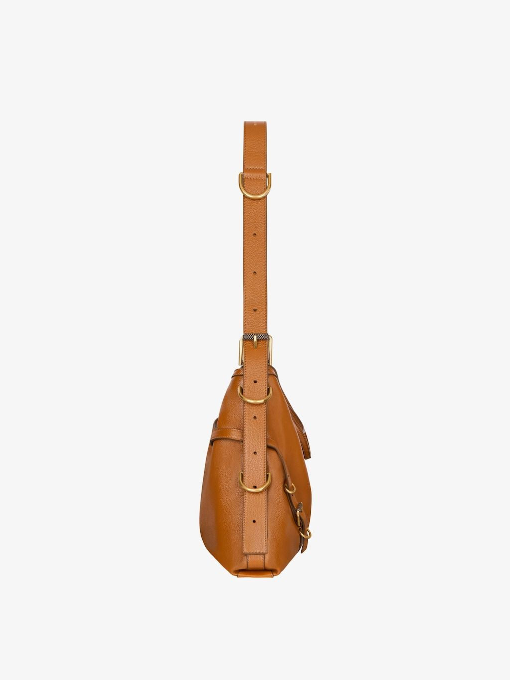 VOYOU MEDIUM LEATHER SHOULDER BAG
