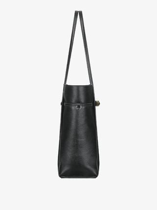 VOYOU LEATHER TOTE