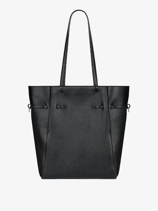 VOYOU LEATHER TOTE