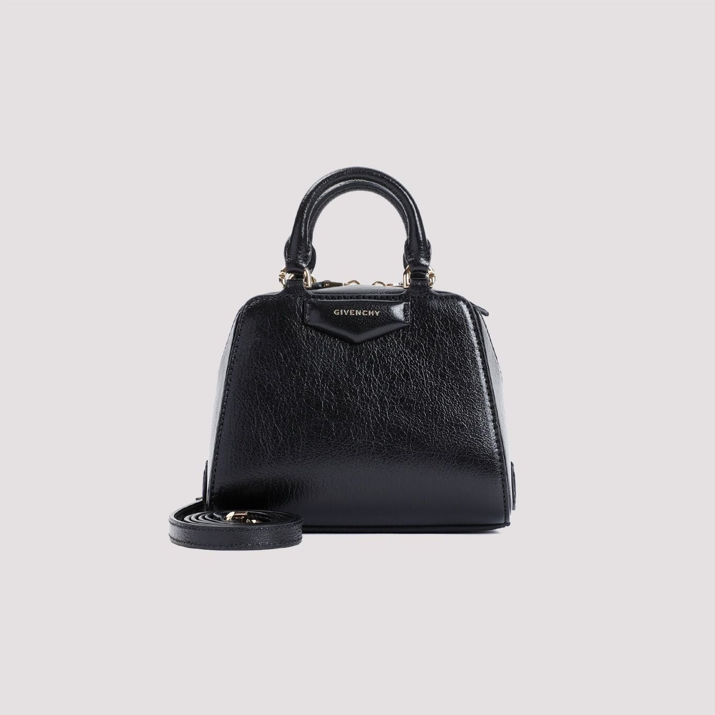 BLACK ANTIGONA CUBE NANO BAG