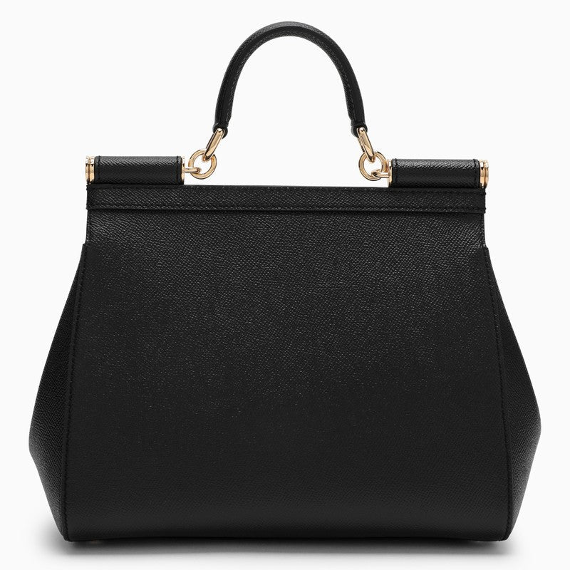 Dolce&Gabbana Large Black Sicily Hand Bag Women