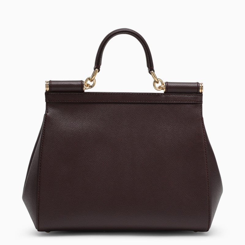 Dolce&Gabbana Large Mustard Sicily Hand Bag Women