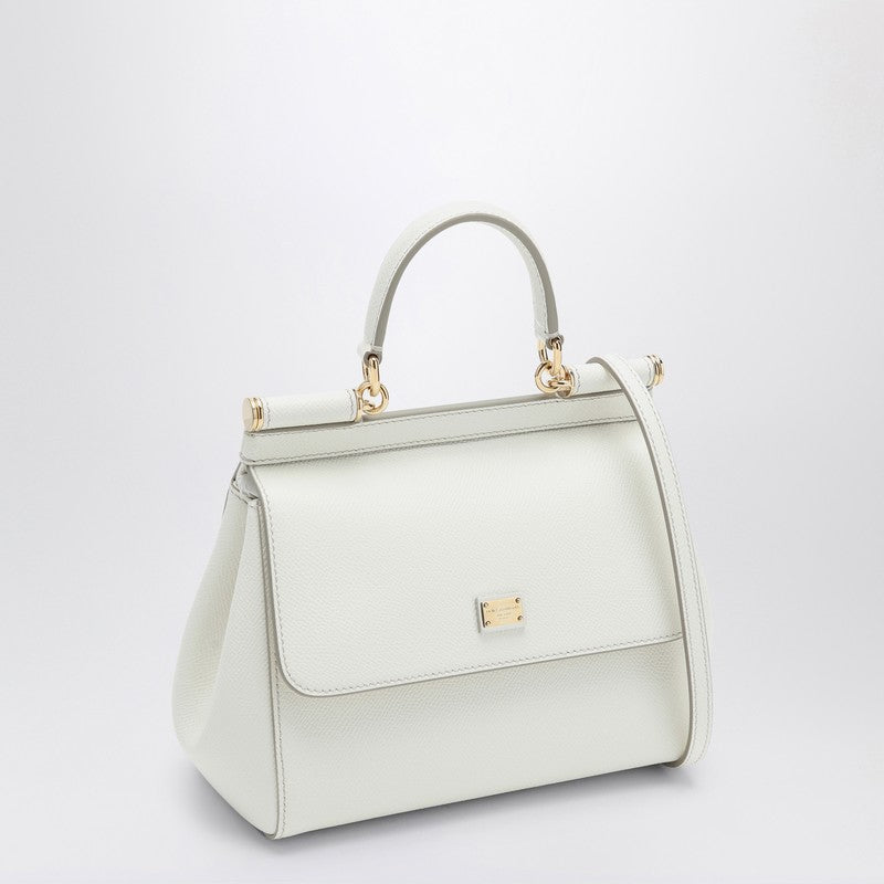 Dolce&Gabbana White Sicily Small Handbag Women