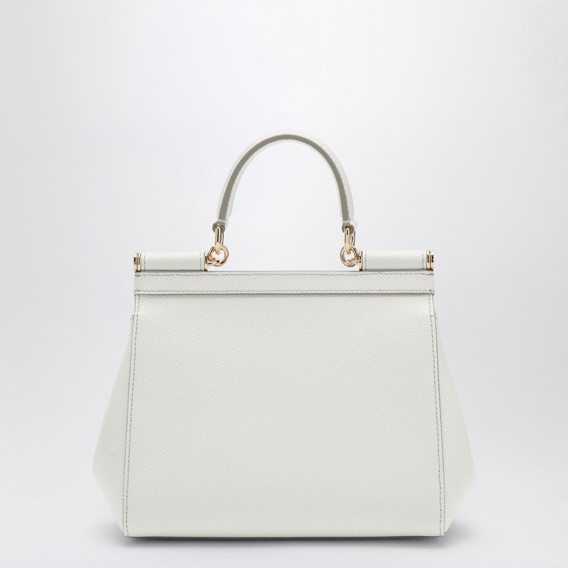 Dolce&Gabbana White Sicily Small Handbag Women