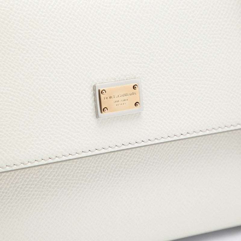 Dolce&Gabbana White Sicily Small Handbag Women