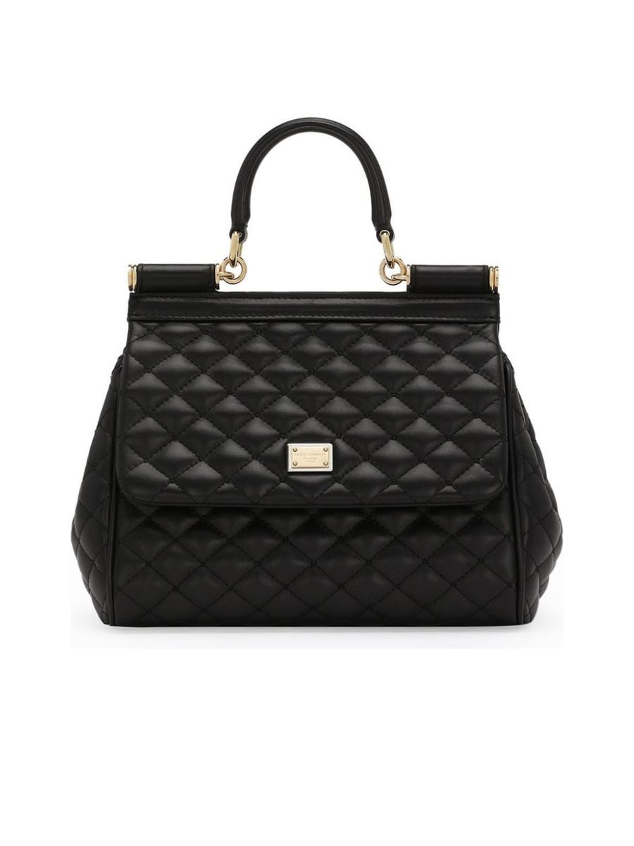 Dolce  Gabbana Diamondquilted Shoulder Bag