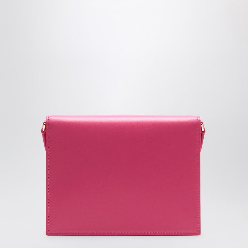Dolce&Gabbana Wisteria Coloured Dg Logo Leather Shoulder Bag Women