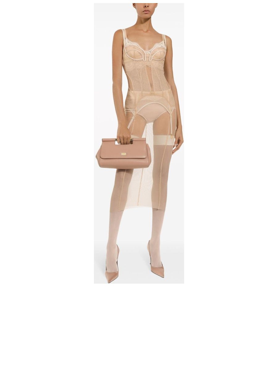 Single Metallic Top Handle Clutch