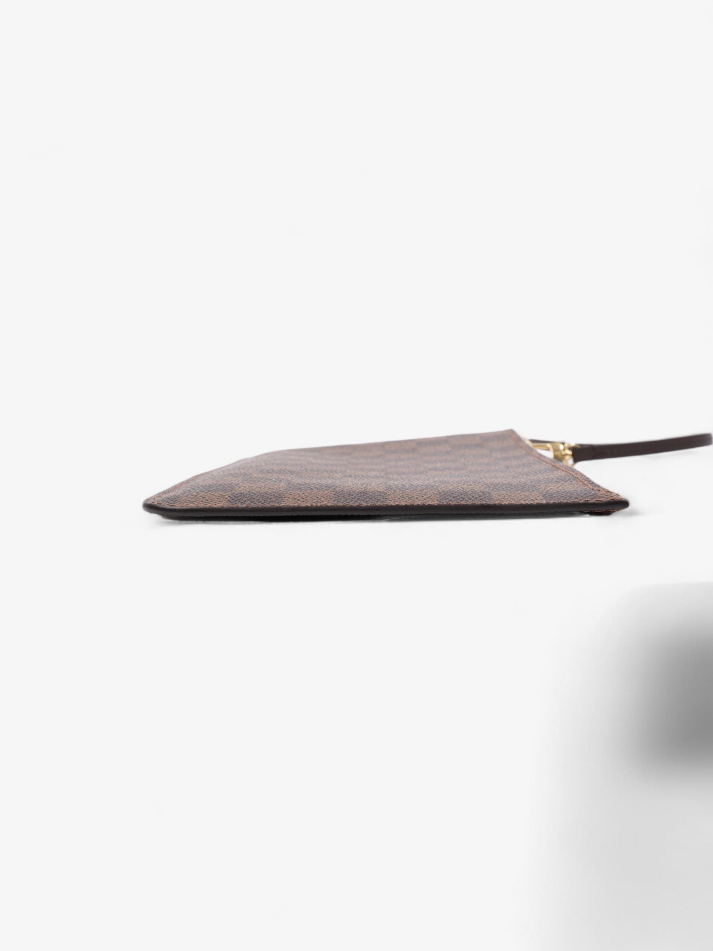Louis Vuitton Neverful Pochette Damier Ebene Coated Canvas