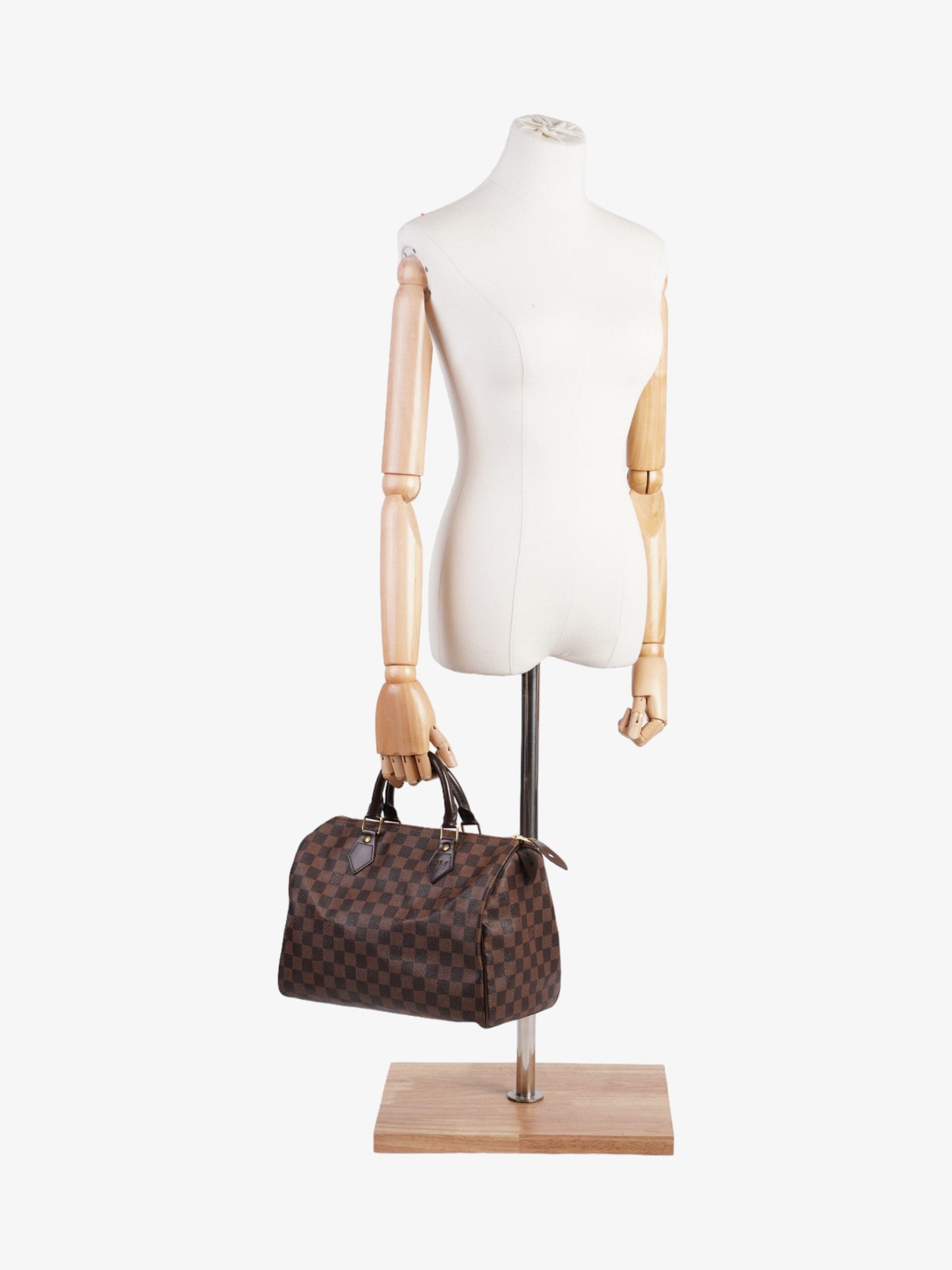Louis Vuitton Speedy  Damier Ebene Coated Canvas 30