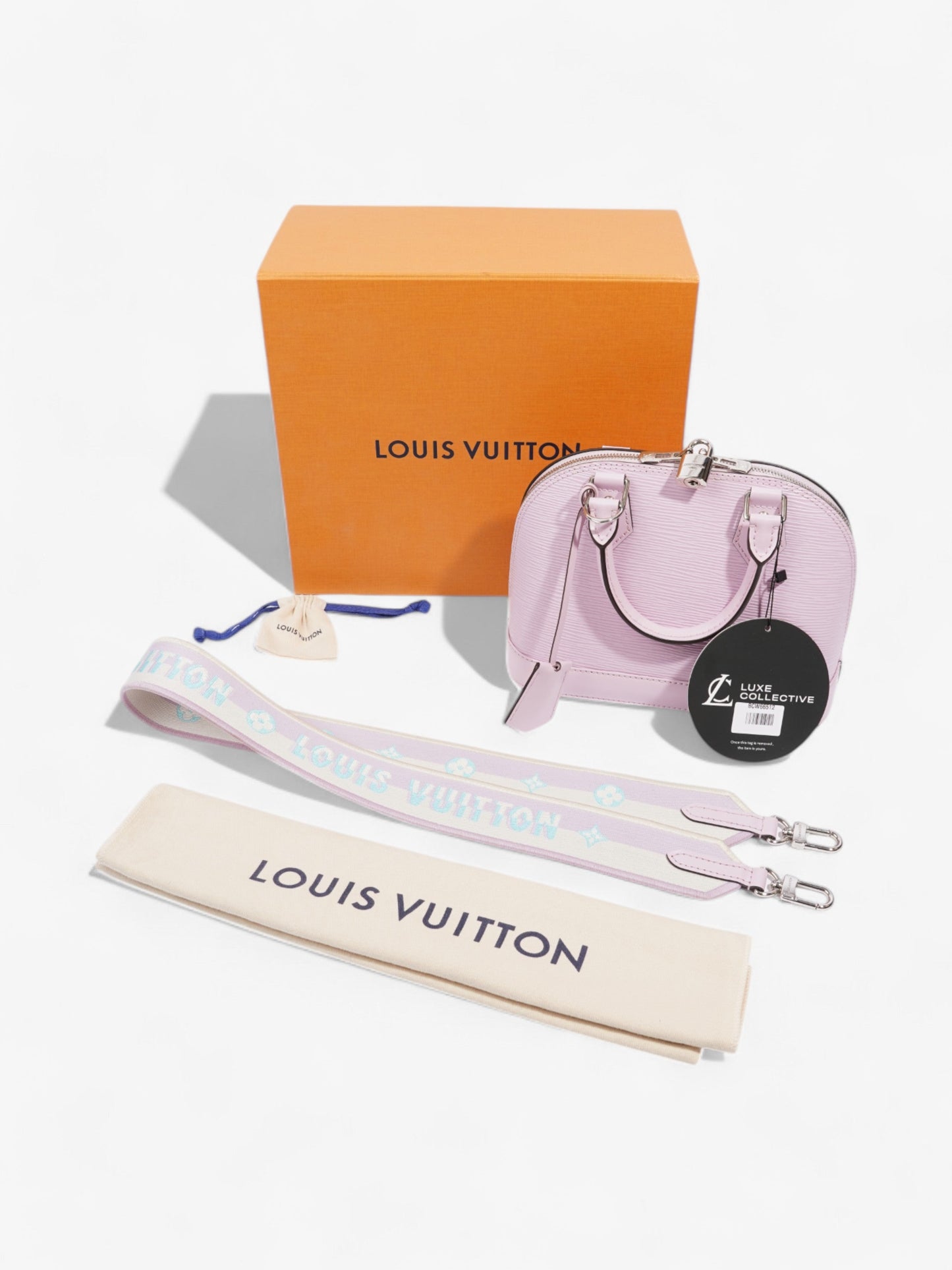Louis Vuitton Alma Lilac Epi Leather BB