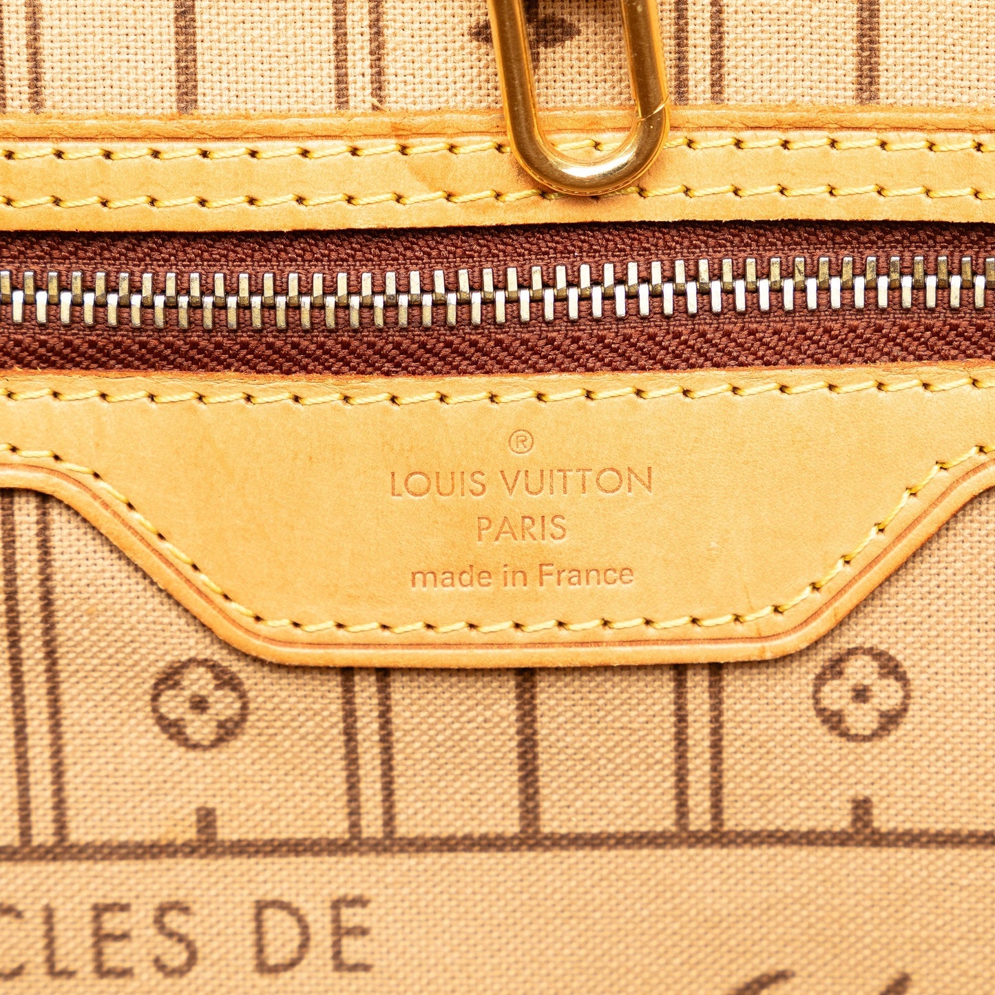 Brown Louis Vuitton Monogram Neverfull MM Tote Bag