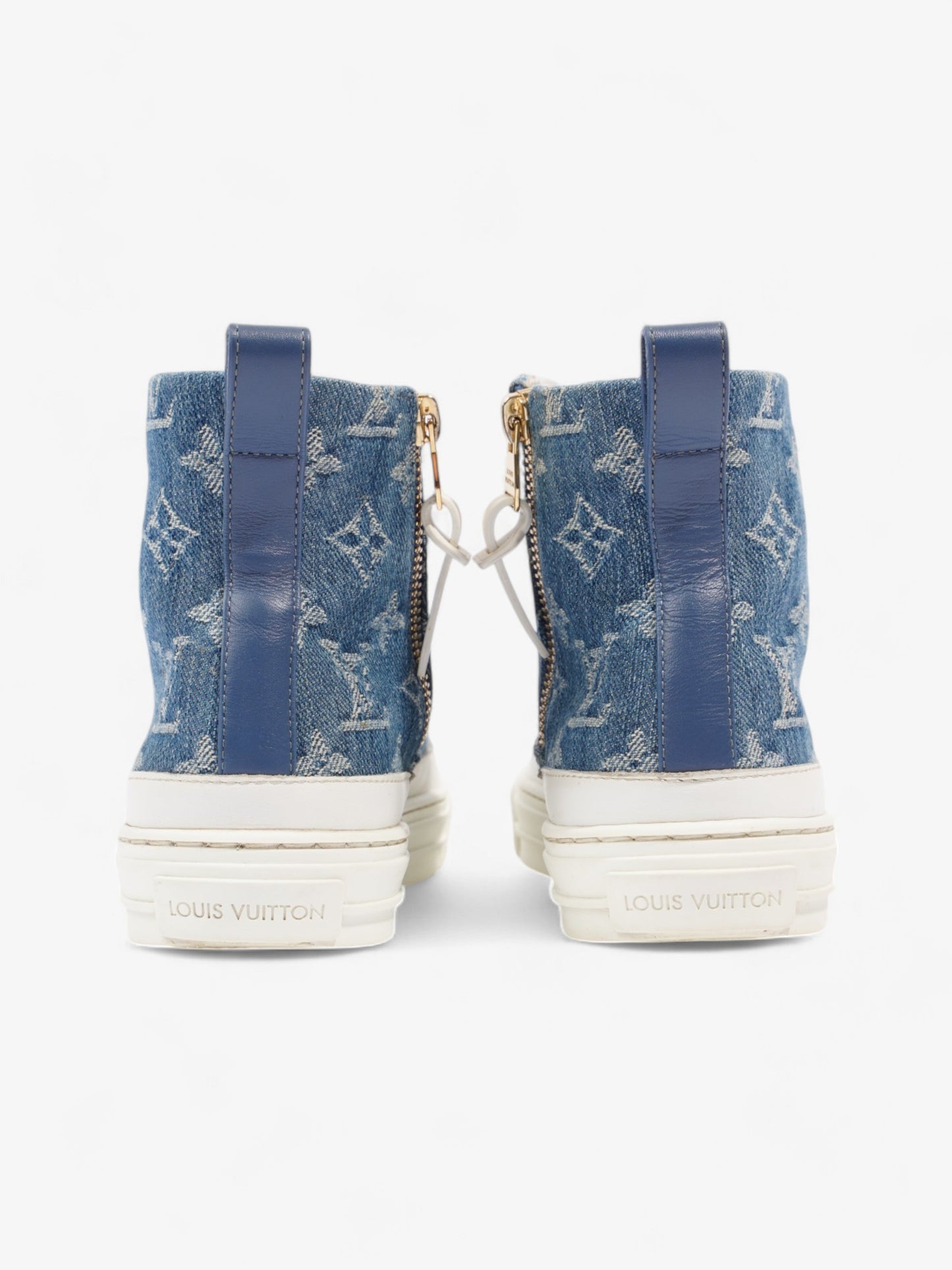 Louis Vuitton Stellar High Top Blue / White Denim EU 36 UK 3