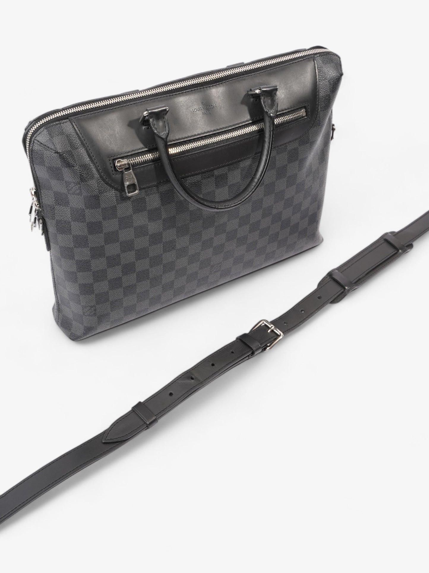Louis Vuitton Porte-Documents Jour Damier Graphite Coated Canvas NM