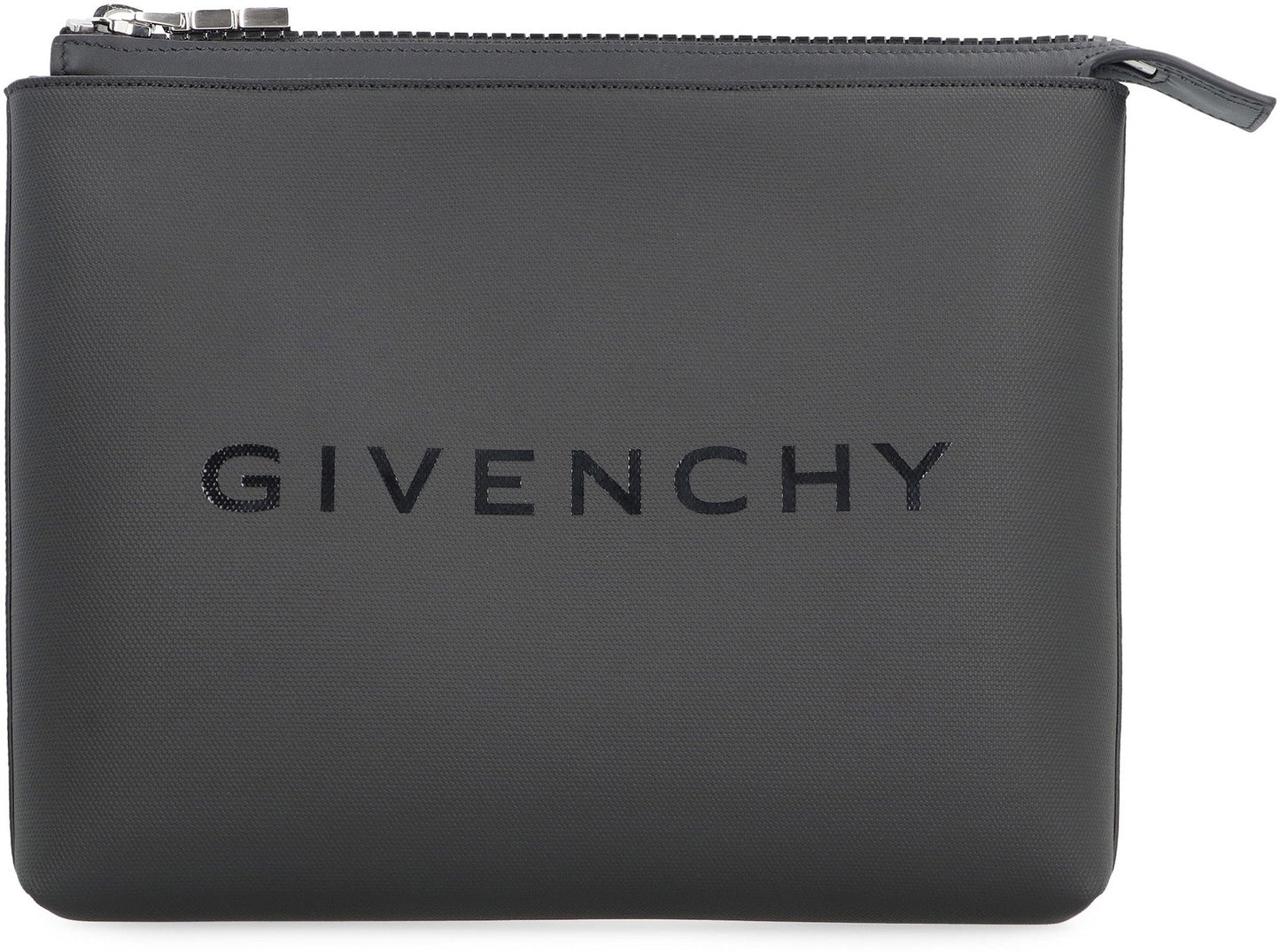COATED CANVAS FLAT POUCH