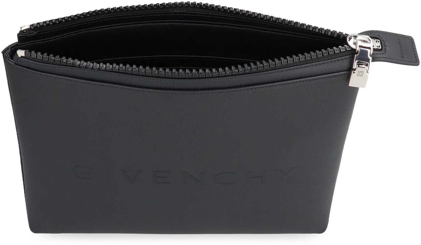 COATED CANVAS FLAT POUCH