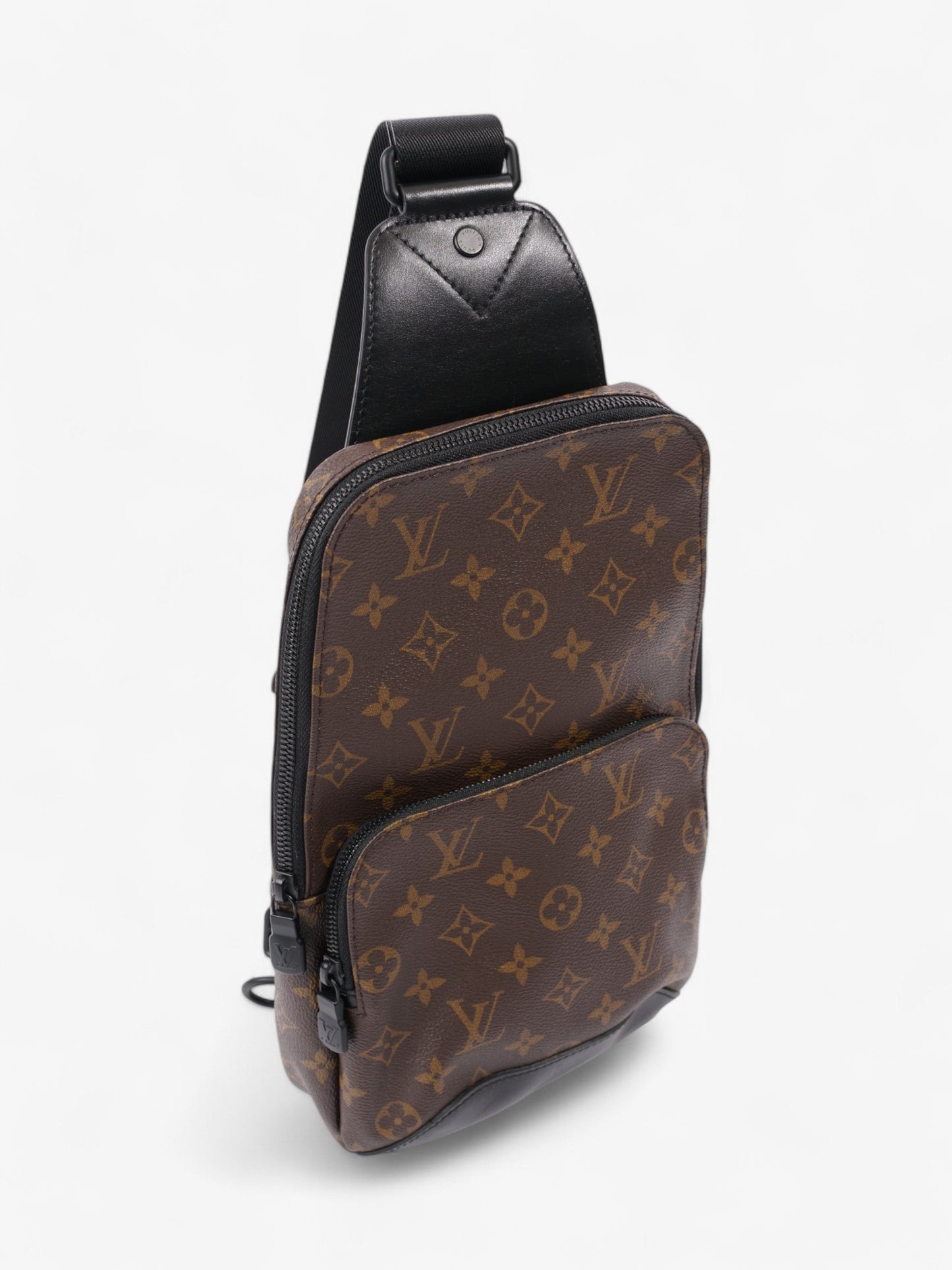 Louis Vuitton Avenue Sling Bag Monogram / Black Coated Canvas