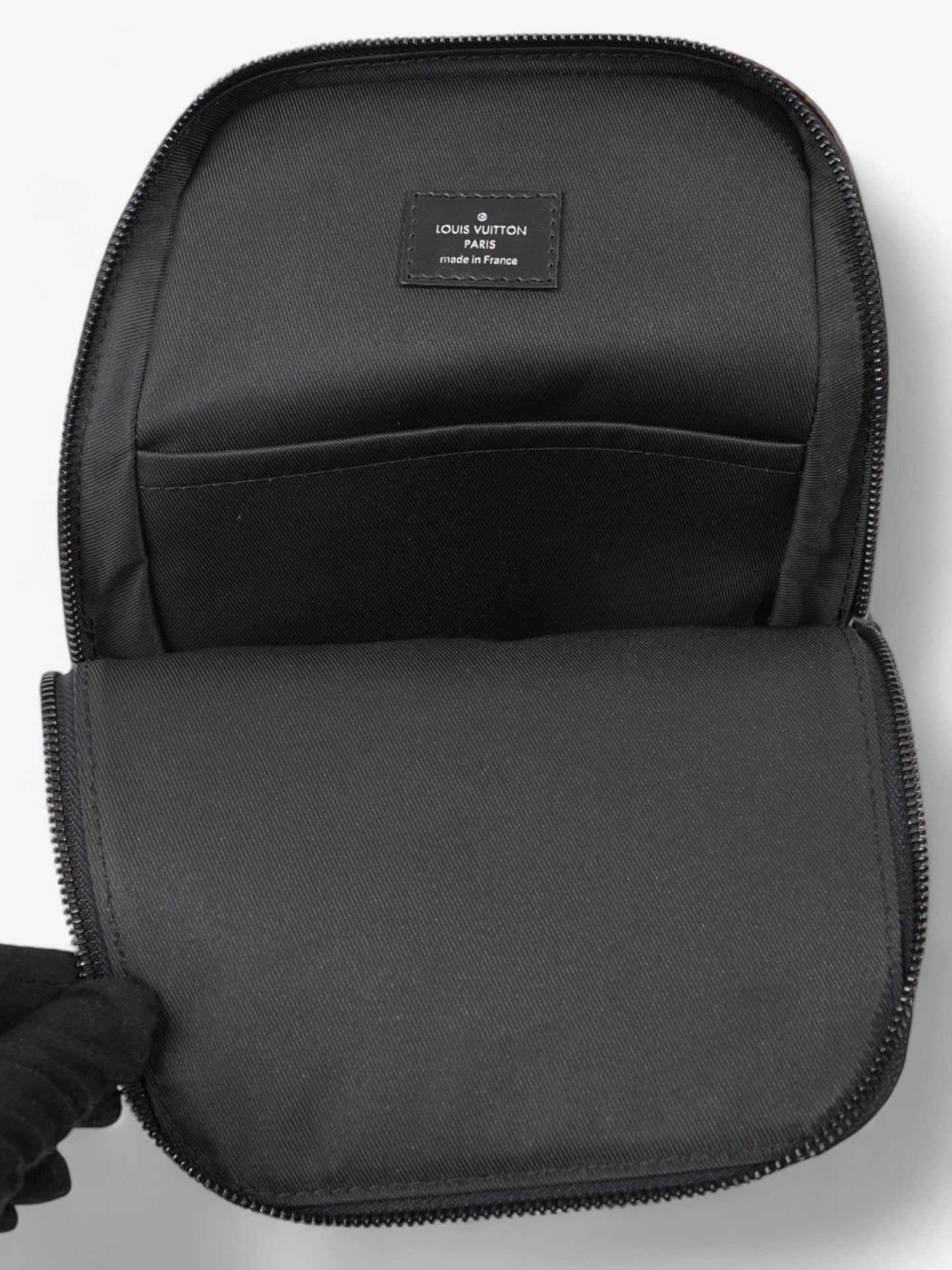 Louis Vuitton Avenue Sling Bag Monogram / Black Coated Canvas