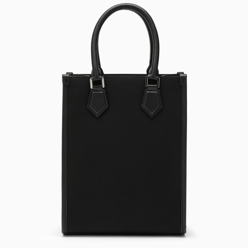 Dolce&Gabbana Small Black Nylon Bag With Logo Men