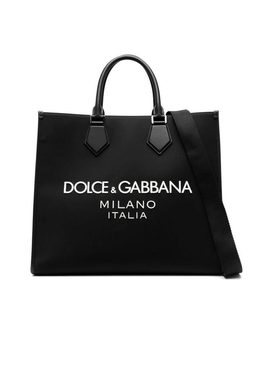 Large Logoembossed Tote Bag