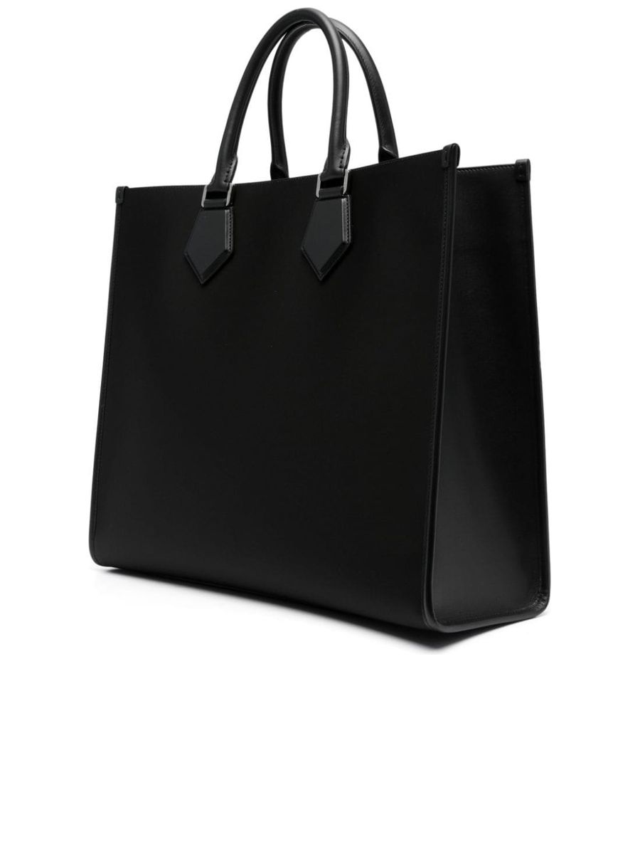 Large Logoembossed Tote Bag