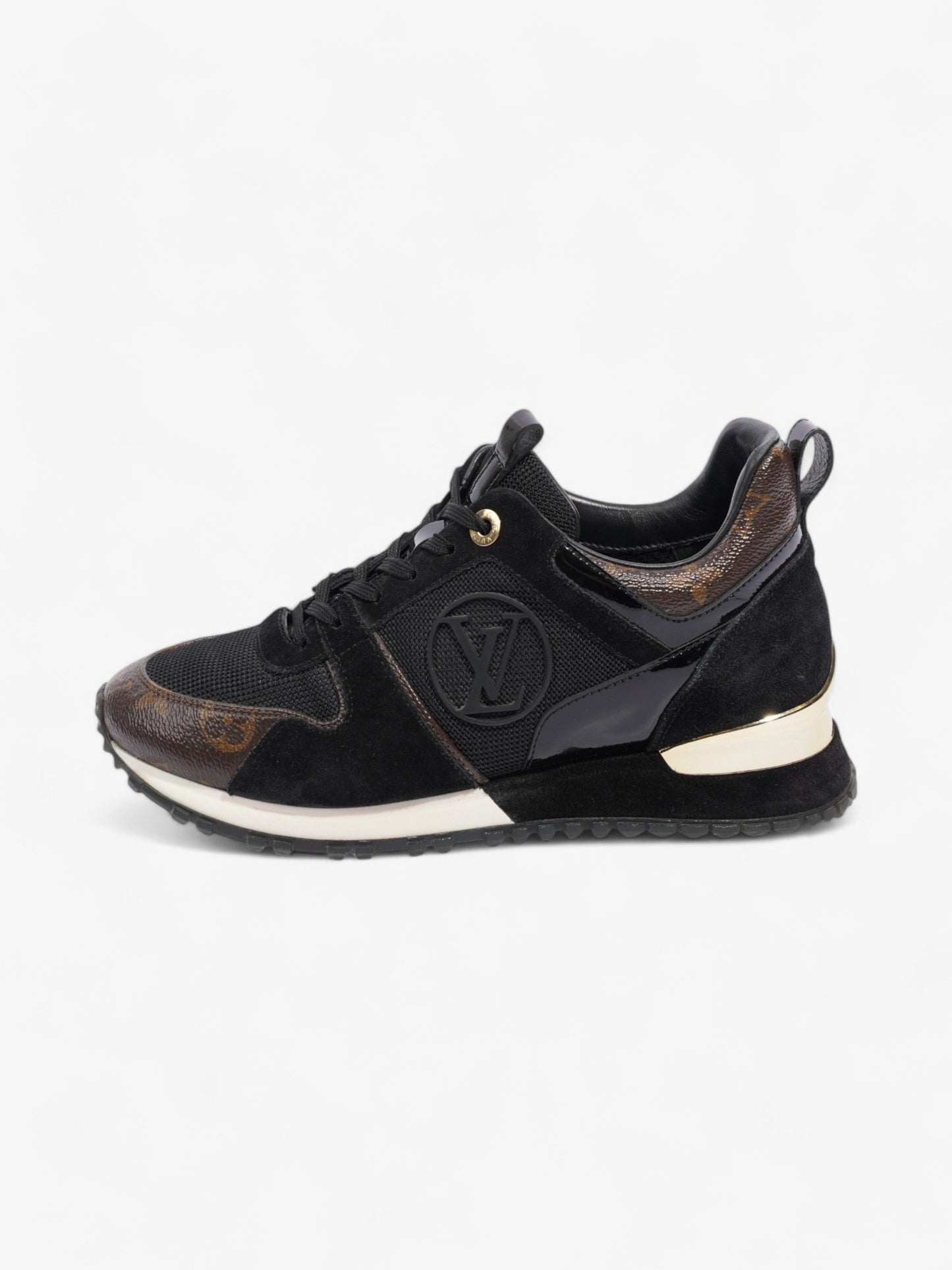 Louis Vuitton Run Away Black / Monogram Mesh EU 37 UK 4
