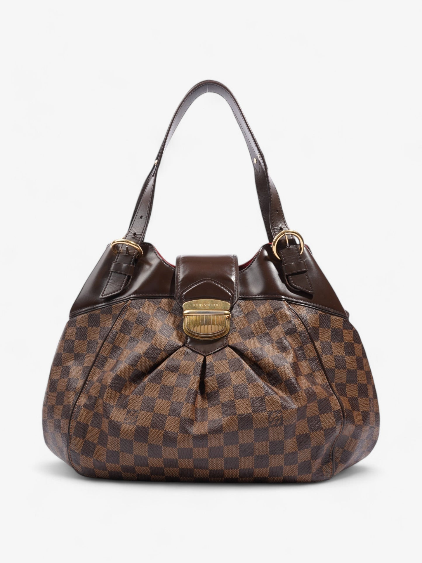 Louis Vuitton Sistina Damier Ebene Coated Canvas GM