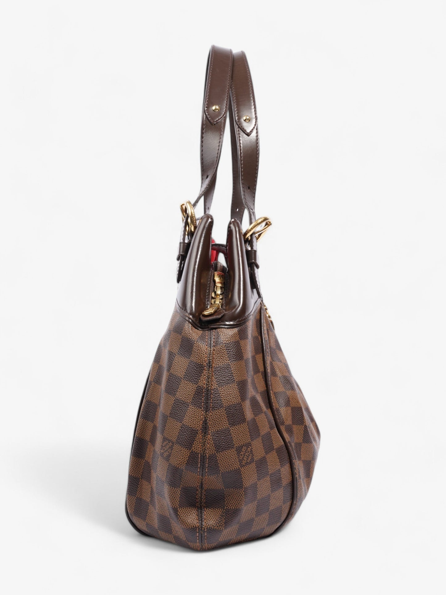 Louis Vuitton Sistina Damier Ebene Coated Canvas GM