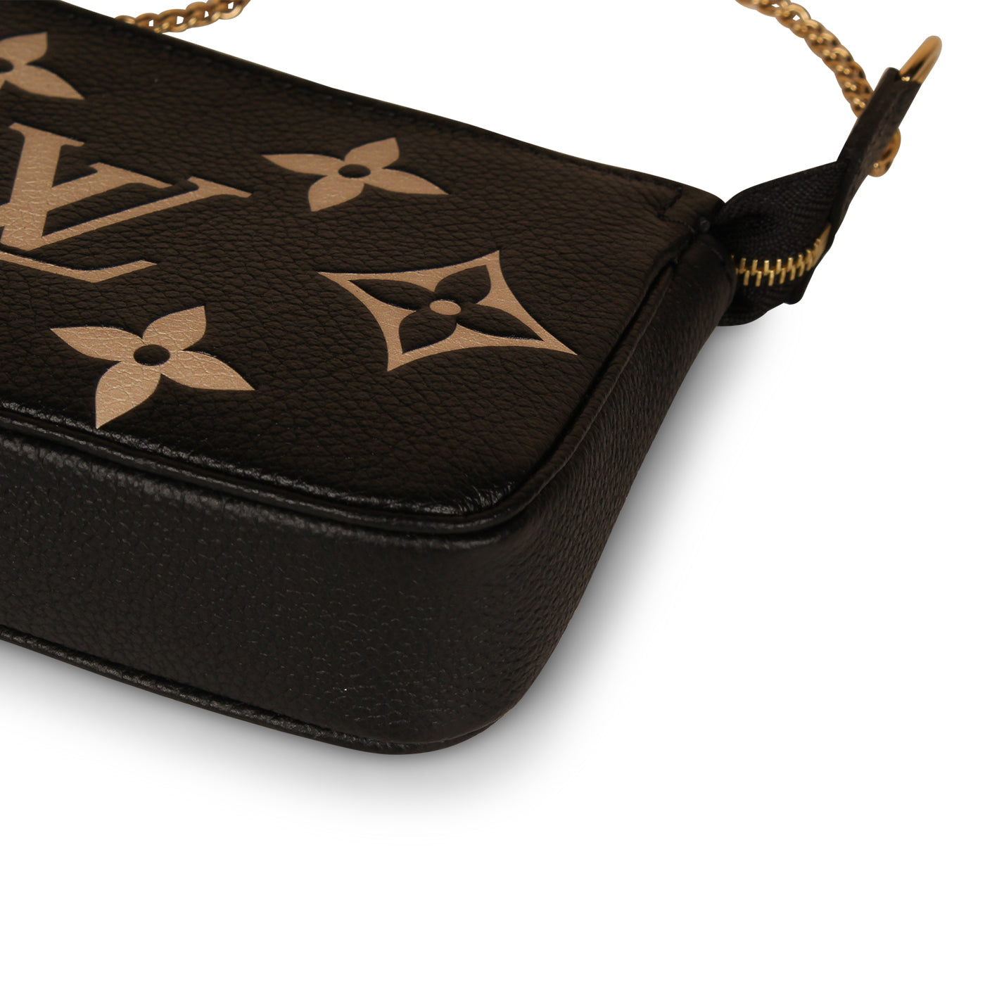 Louis Vuitton Mini Pochette Accessoires - Black Empreinte