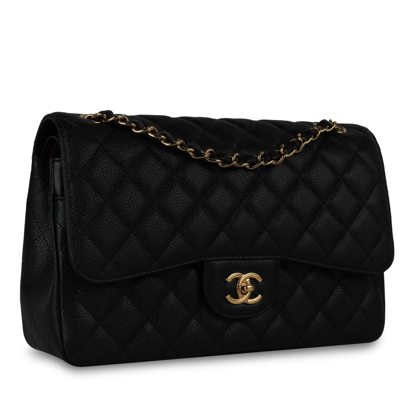 Chanel Classic Flap Bag - Jumbo - Caviar