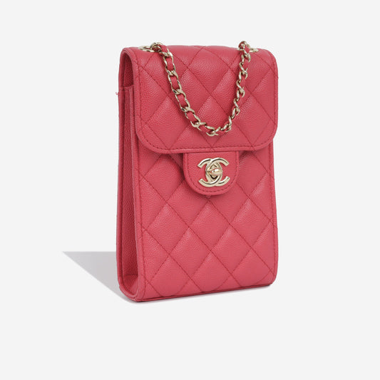 Chanel Vertical Clutch on Chain