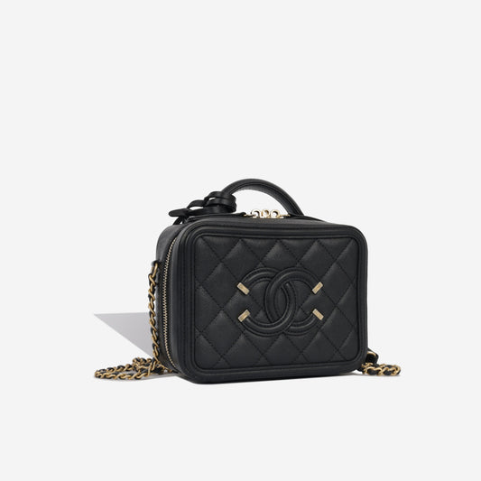 Chanel Filigree CC Vanity Case - Small
