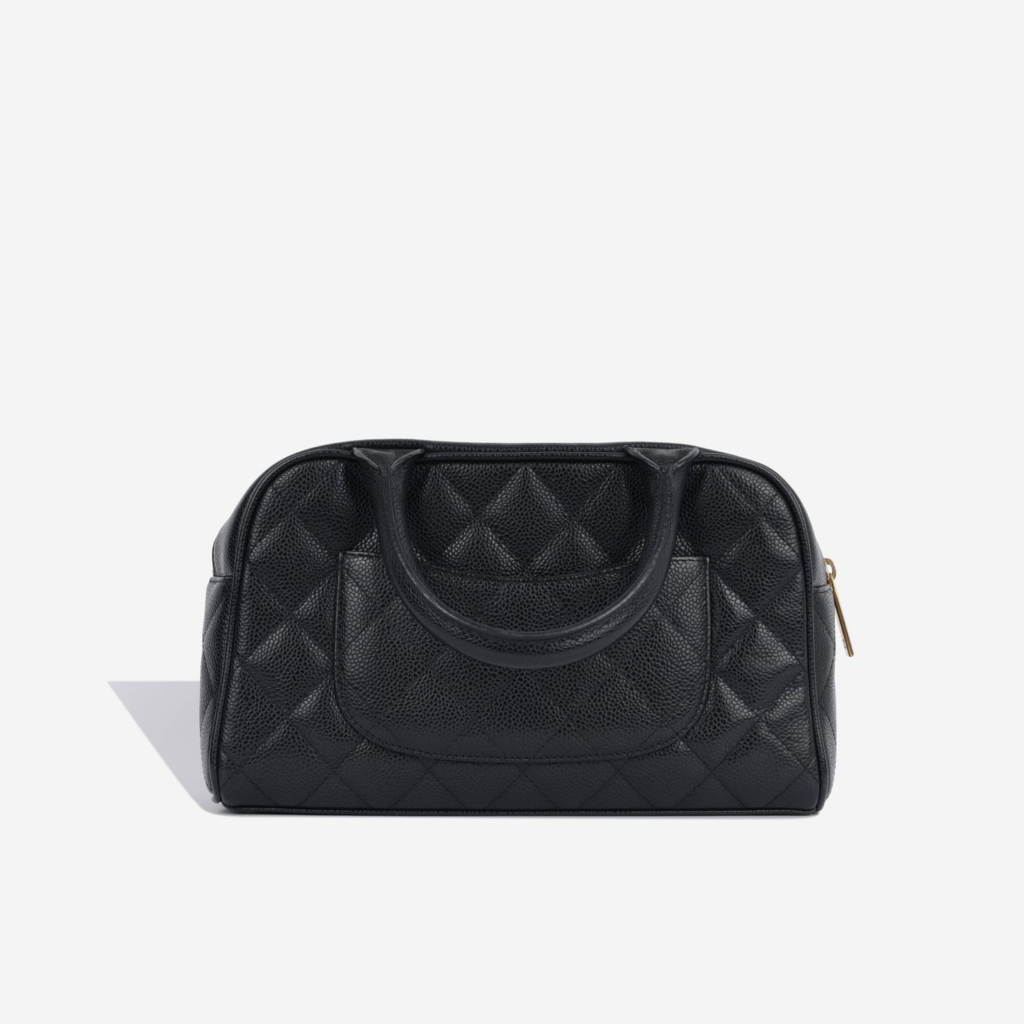 Chanel Vintage Quilted Bowler Tote