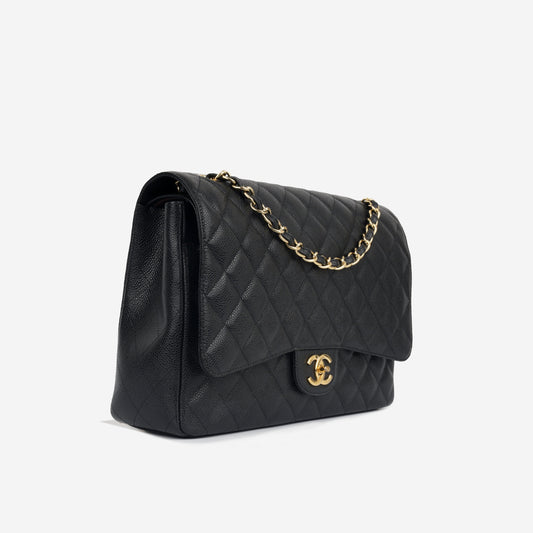 Chanel Maxi Classic Flap - Black Caviar