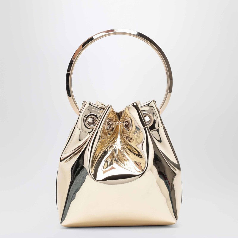 Jimmy Choo Bon Bon Gold Bucket Women