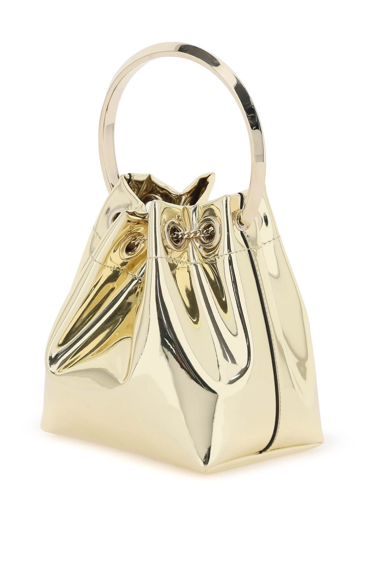 Jimmy Choo Bon Bon Mirror-Effect Bag Women