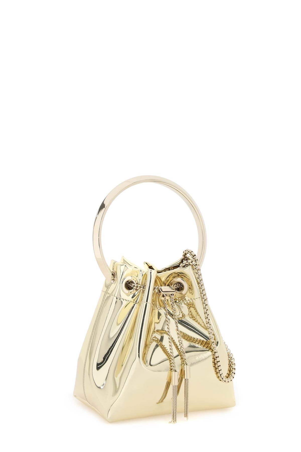 Jimmy Choo Bon Bon Mirror-Effect Bag Women