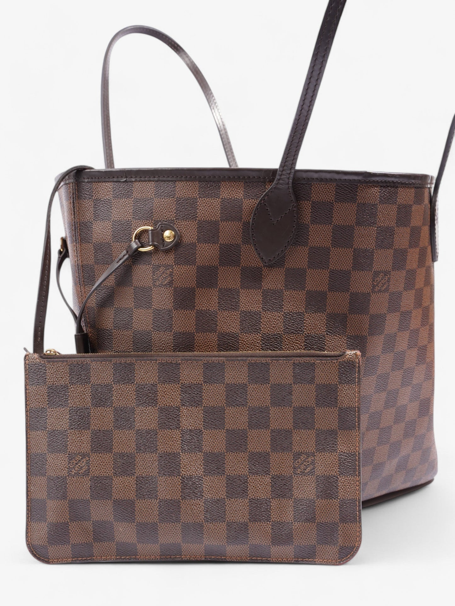 Louis Vuitton Neverfull Damier Ebene Coated Canvas MM