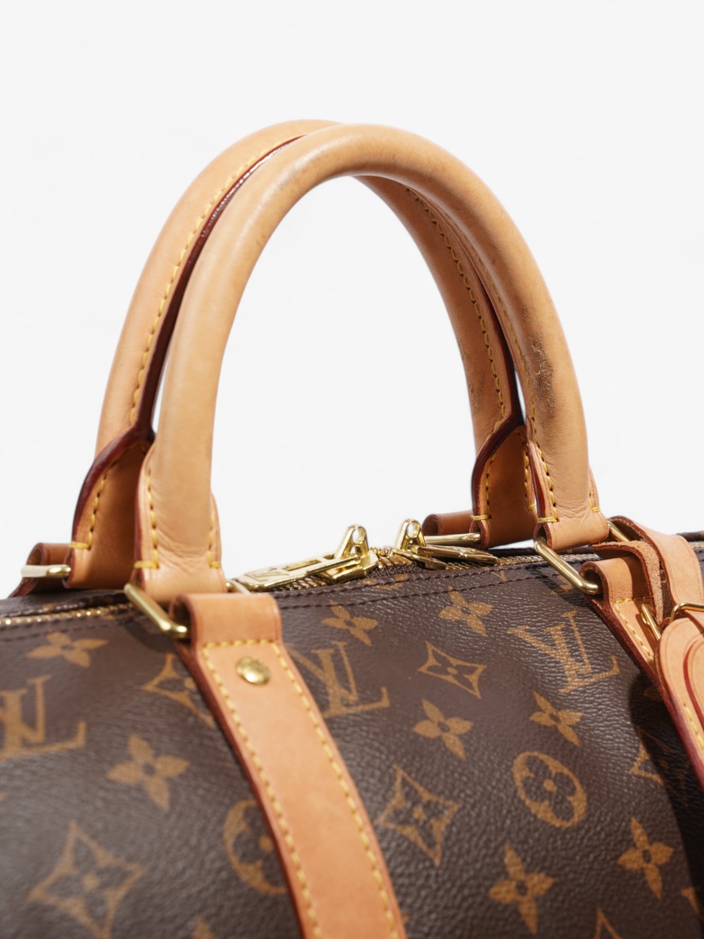 Louis Vuitton Keepall Bandouliere Monogram Coated Canvas 50