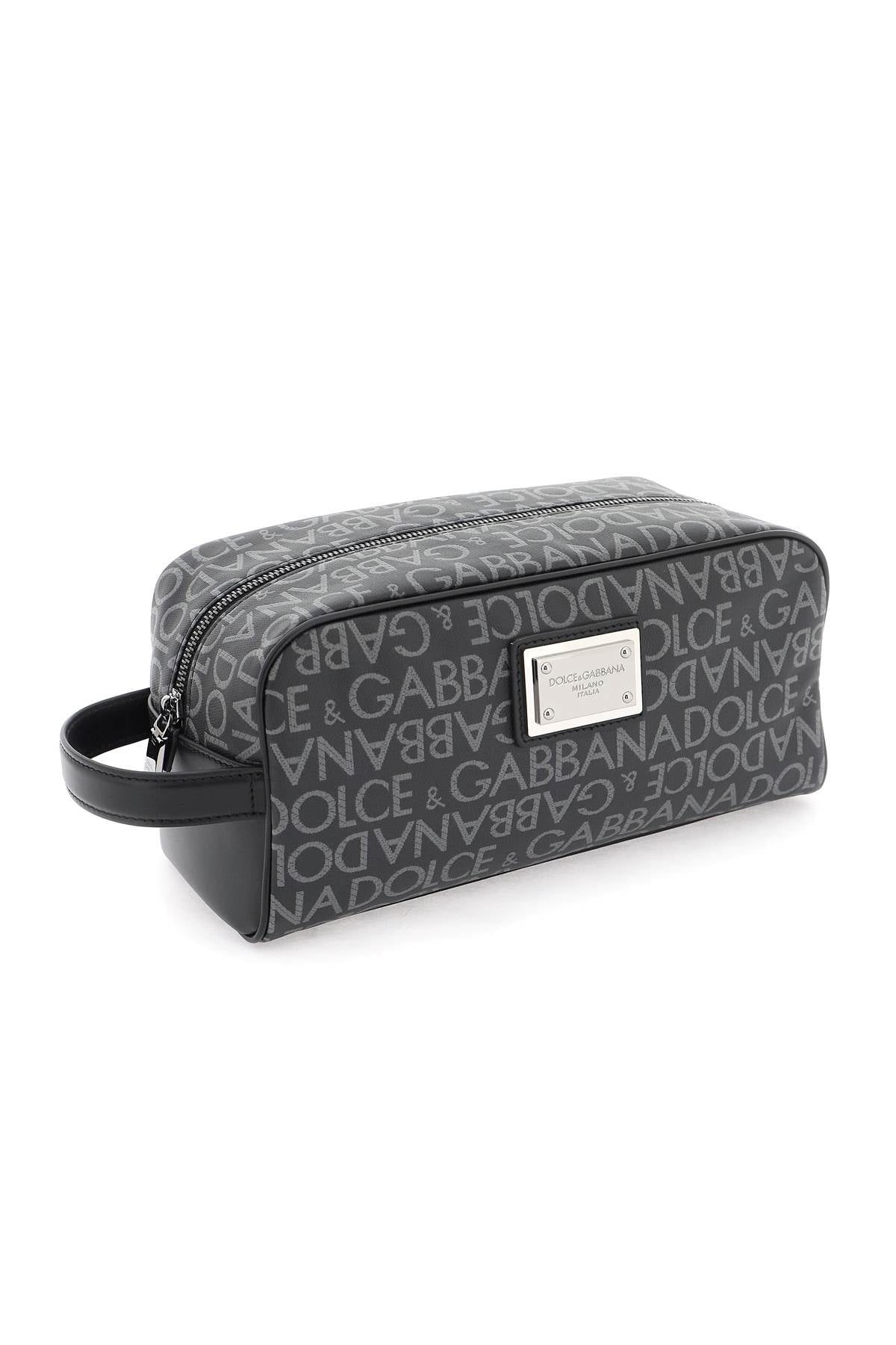 Dolce & Gabbana Coated Jacquard Vanity Case Women