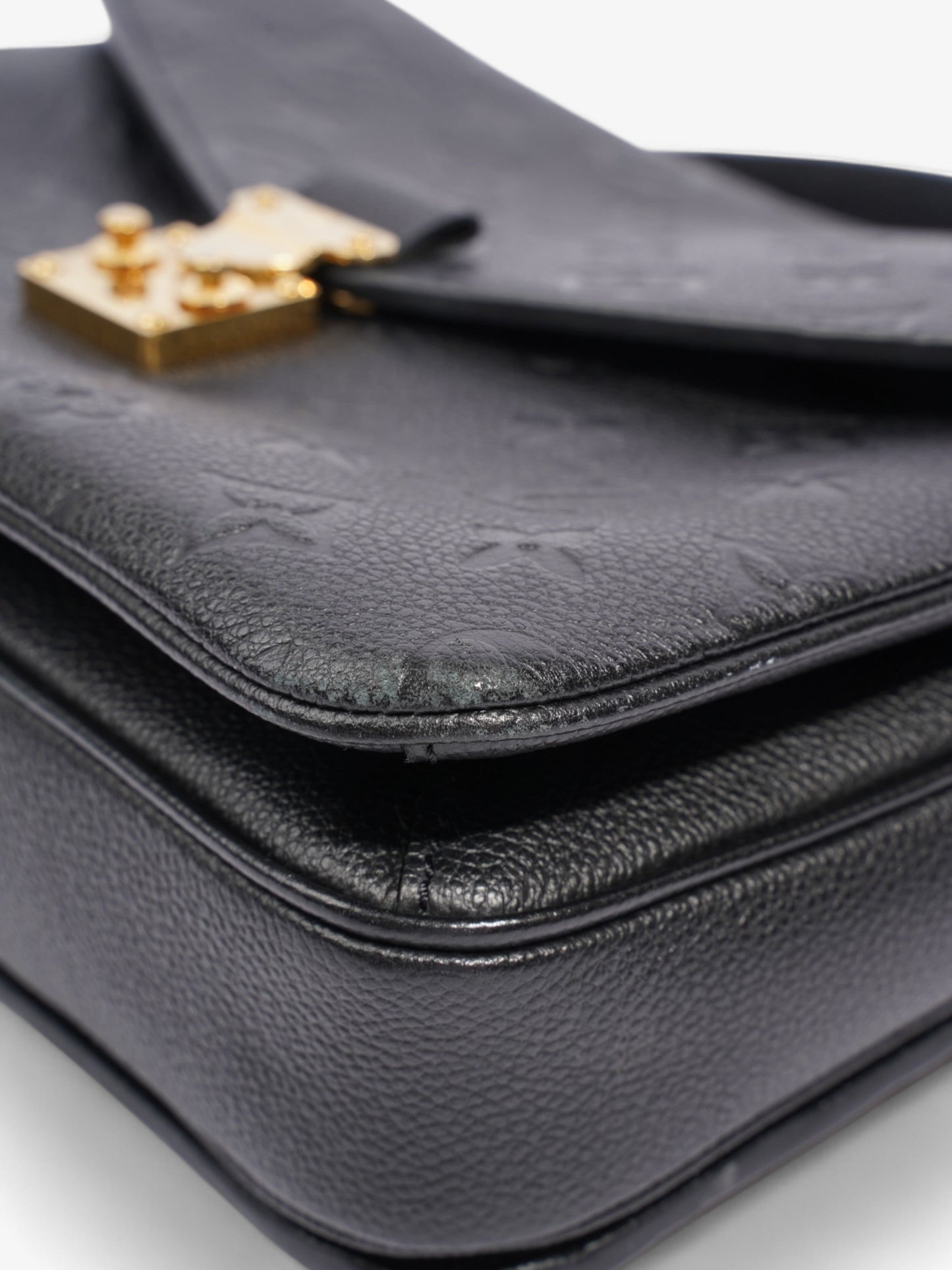 Louis Vuitton Pochette Metis Black Empreinte Leather