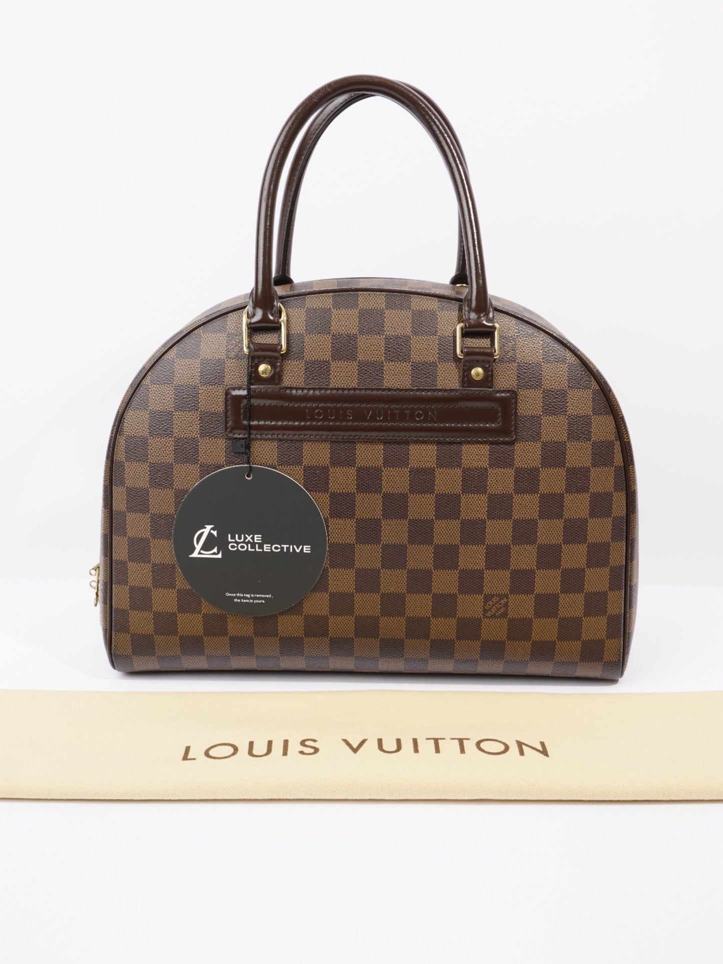 Louis Vuitton Nolita Damier Ebene Coated Canvas