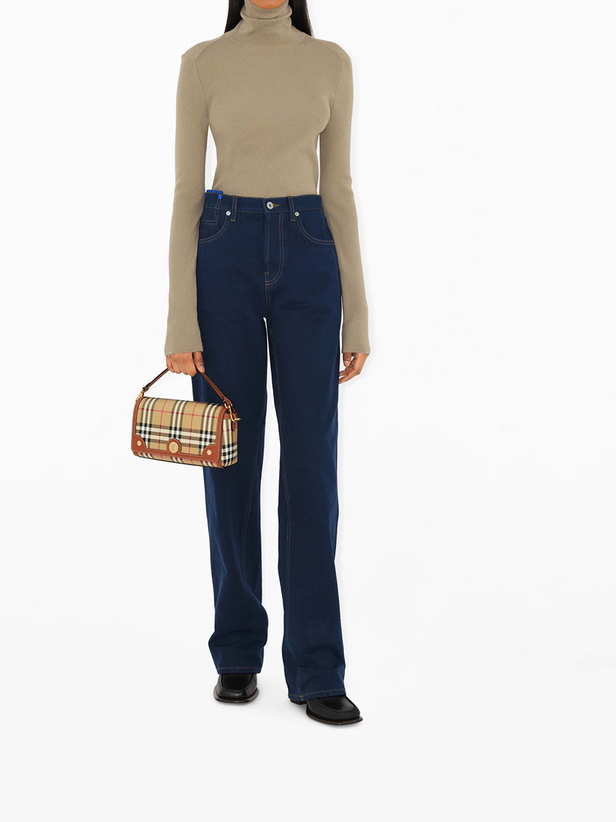 Top Handle Note Bag In Briar Brown
