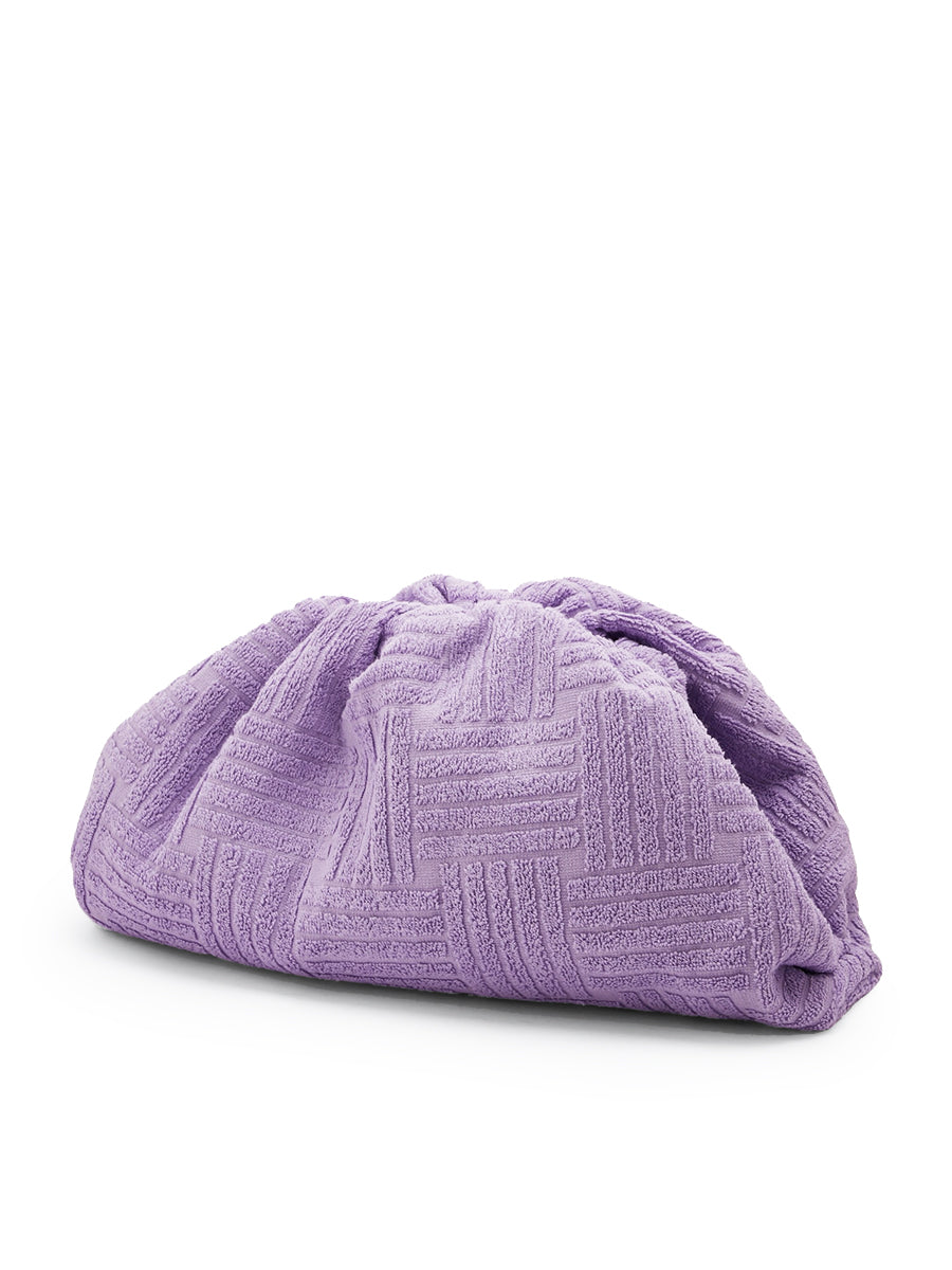Pouch in Towel Purple