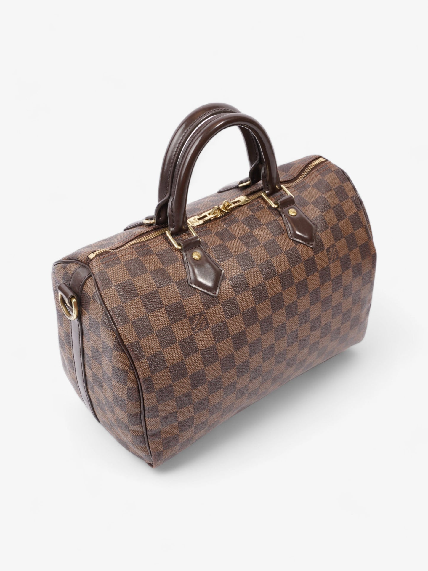 Louis Vuitton Speedy Bandouli猫re 30 Damier Ebene Coated Canvas