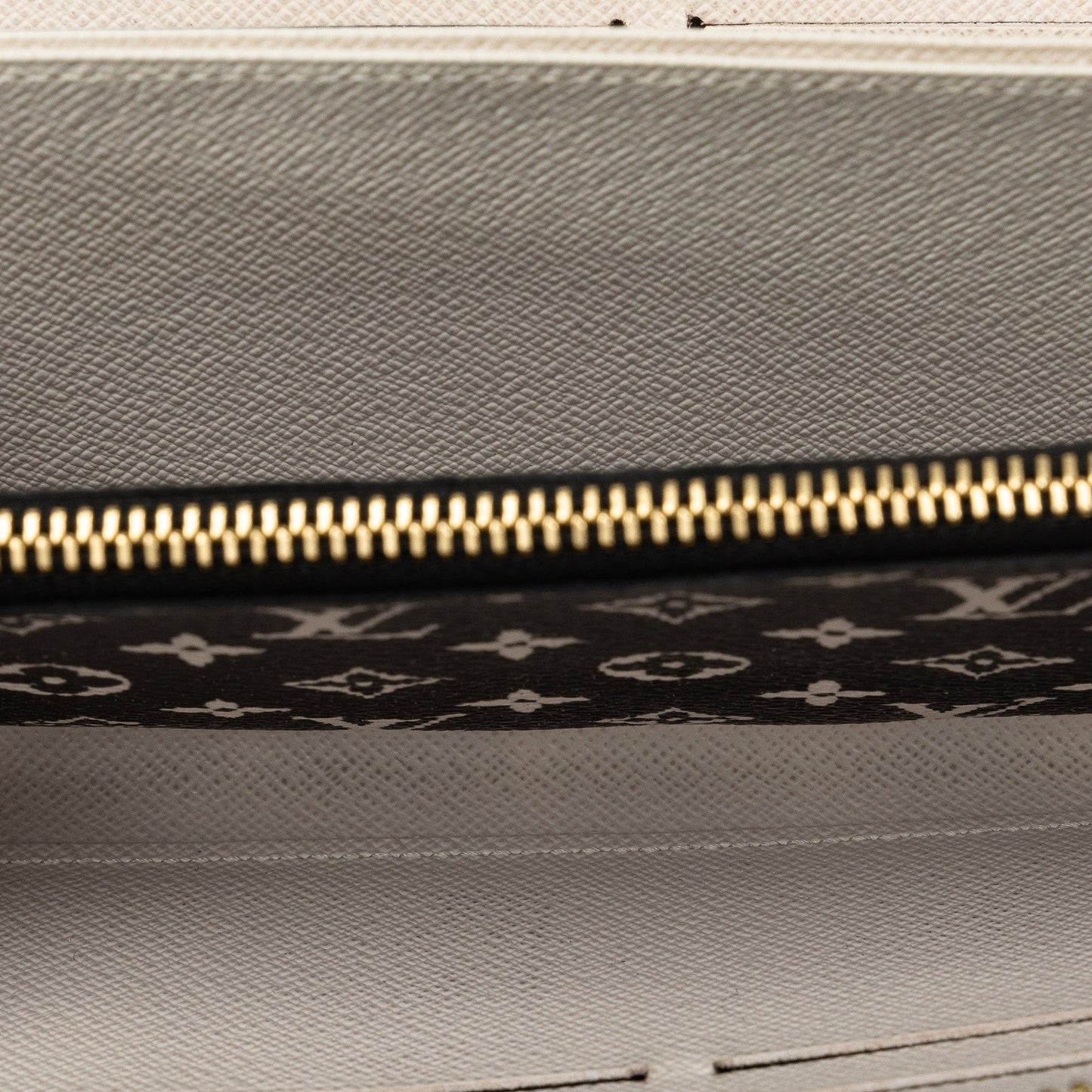 Brown Louis Vuitton Monogram Crafty Zippy Long Wallet